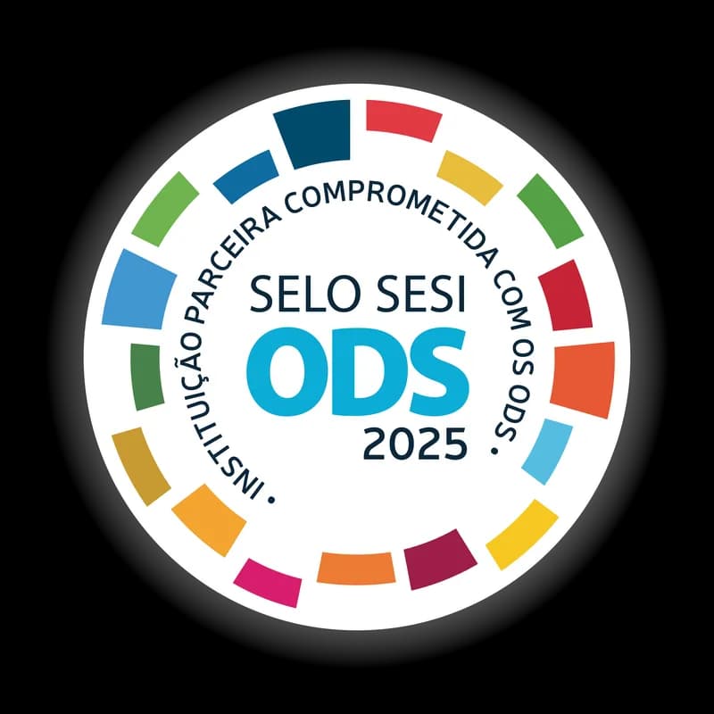 Selo SESI ODS 2025.